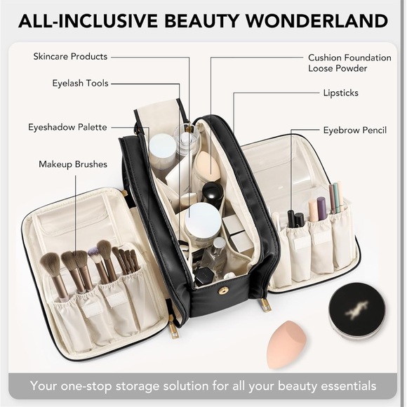 Makeup & Brushes Organizer Bag - Picture 5 of 12